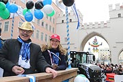 Wiesnstadtrat Otto Seidl beim 14. "Damische Ritter" Faschingszug München am 24.02.2019 (©Foto: Martin Schmitz)